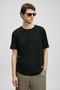 Junya Men's Basic T-Shirt Black - 4