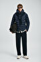 Gabriel Goose down Men's Coat Navy Blue