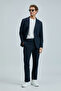 Lukaso Smart Men's Chino Trousers Slim Fit Navy Blue - 2