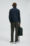 Sergio Goose down Men's Coat Navy Blue - 6