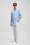 Camon Men's Basic Shirt Regular Fit Blue - 5