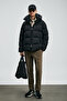 Tommy Goose Feather Men's Coat Black - 3