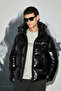Jadon Goose Feather Men's Coat Black