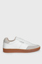 Brıan Men's Leather Sneaker Shoes White
