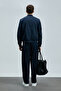 Roger Men's Coat Navy Blue - 6