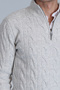 Rico Men's Sweater Light Gray - 3