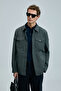 Alex Men's Coat Green - 4