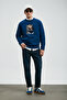 Storm Men's Sweatshirt Cobalt Blue - 2