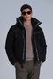 Frank Goose down Men's Coat Black - 5