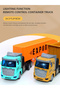Gift Box 1/48 Rc Truck Heavy-Duty Toy Cars Trucks Remote Control Semi-Trailer Construction Electric - 7