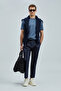 Marcus Modern Graphic T- Shirt Dark Blue - 2
