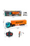 Gift Box 1/48 Rc Truck Heavy-Duty Toy Cars Trucks Remote Control Semi-Trailer Construction Electric - 2