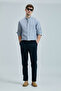 Bert Smart Men's Chino Pants Slim Fit Navy Blue - 3