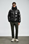 Jadon Goose Feather Men's Coat Black - 3