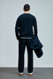 Island Men's Sweatpants Navy Blue - 6