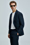 Piel Sport Men's Blazer Jacket Slim Fit Navy Blue - 5