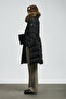 Eco Goose down Women's Coat Black - 5