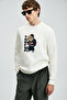 Storm Men's Sweatshirt Off White - 4
