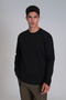 Patrice Men's Long Sleeve T-Shirt Black - 3