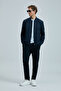Simon Smart Men's Chino Pants Slim Fit Navy Blue - 5