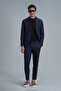 Jak Sports Men's Blazer Jacket Slim Fit Navy Blue - 4
