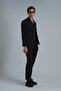 Alex Smart Men's Chino Pants Slim Fit Black - 3