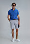 Men's Slim Fit Sports Chino Shorts - Cobalt Blue