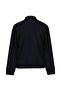 Galerıa Women's Knitted Sweatshirt Navy Blue - 2