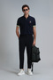 Match Smart Men's Polo T-shirt Navy Blue - 2