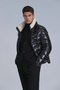 Mark Kaz Feather Men's Coat Black - 5