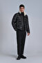 Mark Kaz Feather Men's Coat Black - 2