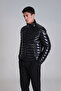 Luc Goose Feather Men's Coat Black - 3