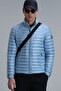Sergio Goose Feather Men's Coat Blue - 3