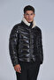 Mark Kaz Feather Men's Coat Black - 3
