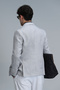 Tom Sports Men's Blazer Jacket Slim Fit Gray - 6