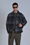 Broken Men's Basic Shirt Slim Fit Black