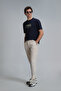 Tom Smart Men's Chino Trousers Slim Fit Beige - 5