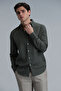 Pitaya Men's Linen Shirt Comfort Fit Khaki