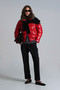 Daısy Goose Down Women's Coat Dark Red - 4