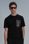 Exotic Modern Graphic T-Shirt Black - 5