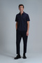 Robert Smart Men's Polo T-Shirt Navy Blue - 4