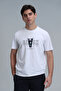 Adrian Modern Graphic T-Shirt White - 3