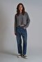 Lotus Women's Denim Mom Fit - High Waist Blue - 2