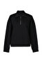Galerıa Women's Knitted Sweatshirt Black