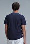 Junya Men's Basic T-Shirt Light Navy Blue - 6