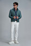 Sergio Goose Feather Men's Coat Green - 2