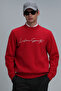 Lowe Men's Sweatshirt Red - 5