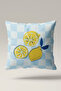 Mediterranean Themed Double-Sided 4-Piece Combination Decorative Throw Pillow Cover Set - 6