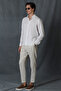 Mario Smart Men's Chino Pants Tailored Fit Beige - 3