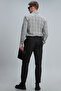 Dora Smart Men's Chino Trousers Slim Fit Anthracite - 6